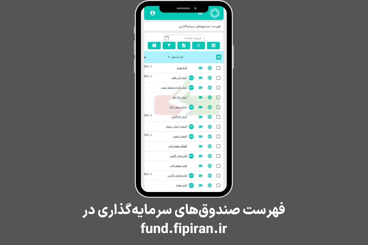 فهرست صندوق‌های سرمایه‌گذاری در
fund.fipiran.ir